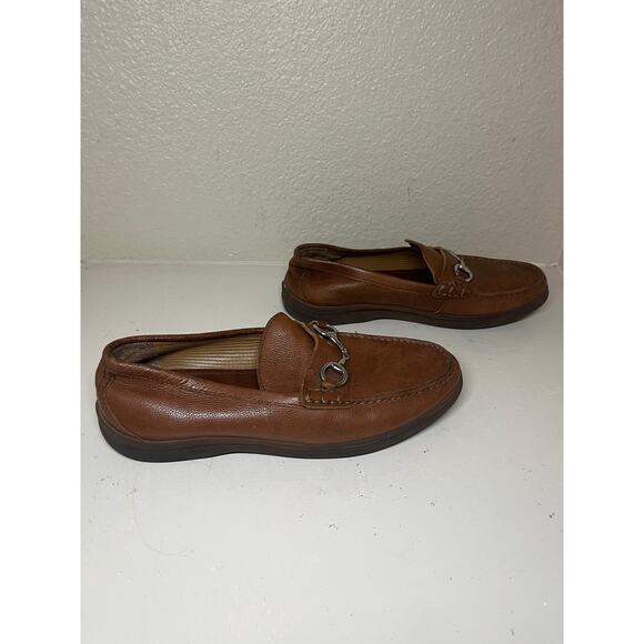 Johnston & Murphy horse-bit loafers - good condition- size 8.5 - Picture 5 of 9